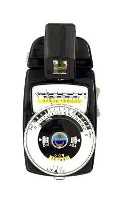 A stand-alone light meter.